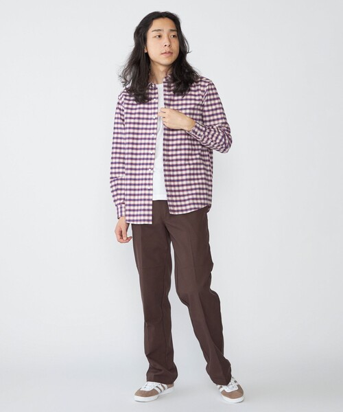 ORVIS オンブレチェックネルシャツ（バングラデシュ製・L）　③ ORVIS オンブレチェックネルシャツ（バングラデシュ製・L） ③