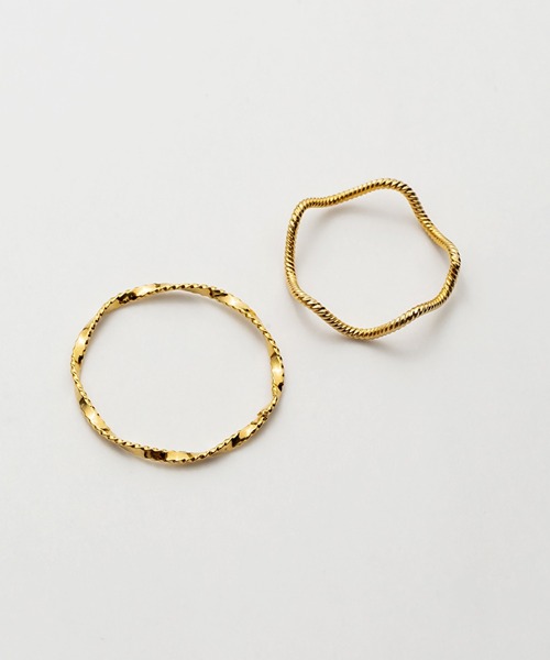 指輪 リング ねじれリング 5セット / five ring set レディース | ciite' | 05