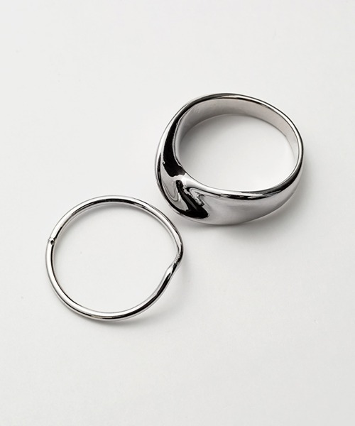 指輪 リング ねじれリング 5セット / five ring set レディース | ciite' | 07