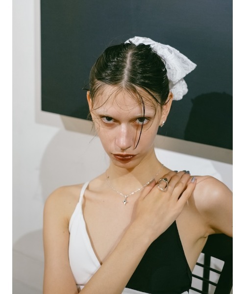SYKIA（シキア） シュシュ Square Lace Chouchou ”Helen : ZOZOTOWN