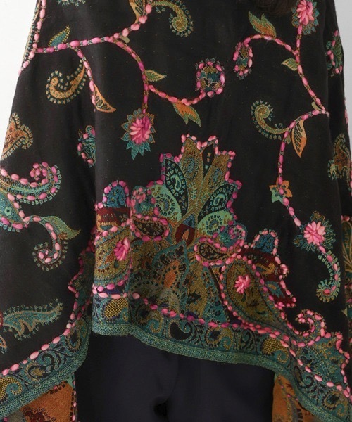 Bou Jeloud（ブージュルード） ストール マフラー インド刺繍ストール