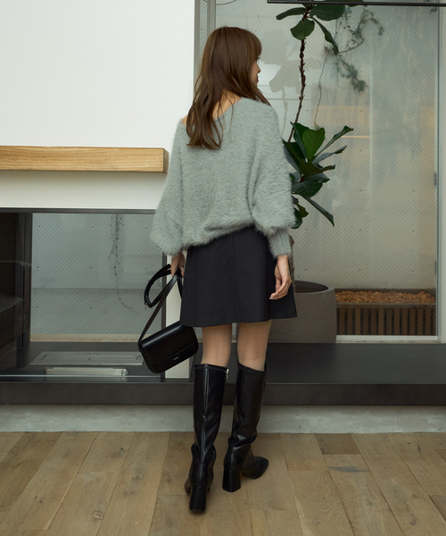 ROUGE VIF Sophie ブーツ 「一部店舗限定」スクエアトゥロングブーツ