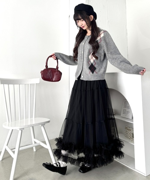 Loueme スカート 「9色展開 /26SS新色ラベンダー追加」ボリューム