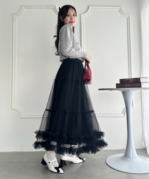 Loueme ロング スカート 「9色展開 /26SS新色ラベンダー追加