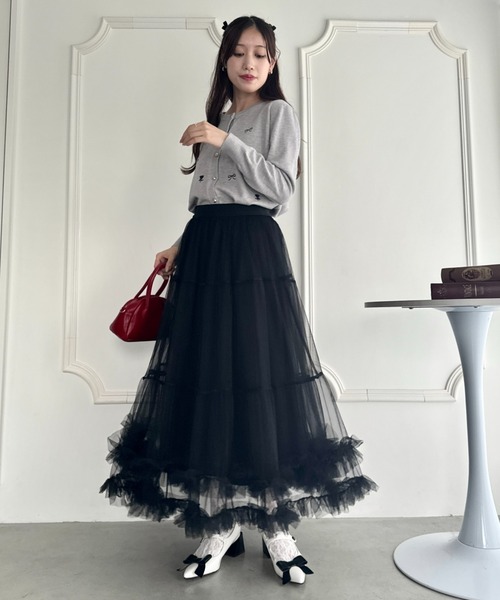 Loueme ロング スカート 「9色展開 /26SS新色ラベンダー追加