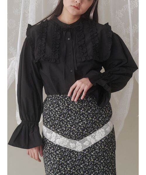 ブラウス シャツ frill frillキャンディーブラウス レディース