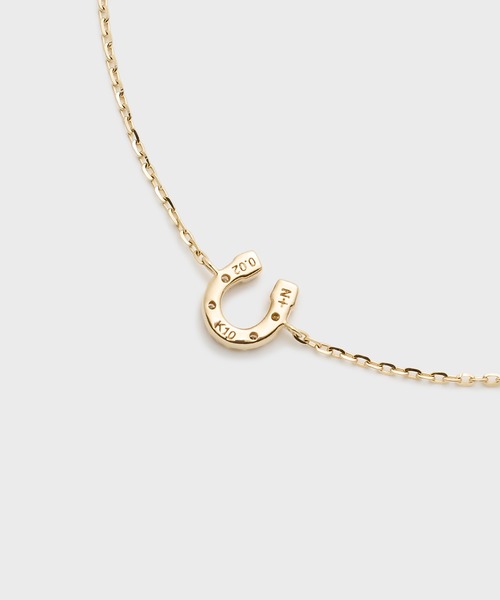 ブレスレット 「Tiny Motif」K10ダイヤモンドブレスレット(0.02ct) レディースの画像
