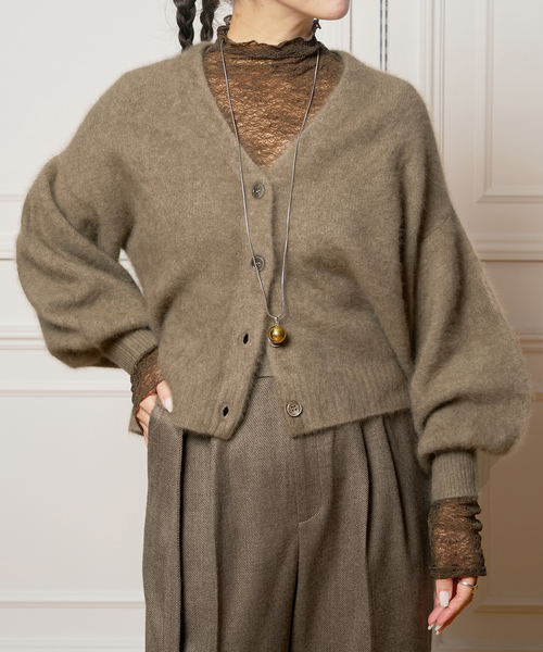 IENA LA BOUCLE レース　トップス　カットソー　シャツ　ブラック IENA LA BOUCLE ブラウス シャツ 「追加」IENA バテンレース