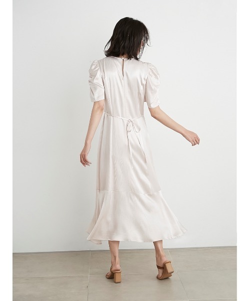 [SNIDEL] короткий рукав One-piece 0 grayish бежевый женский 