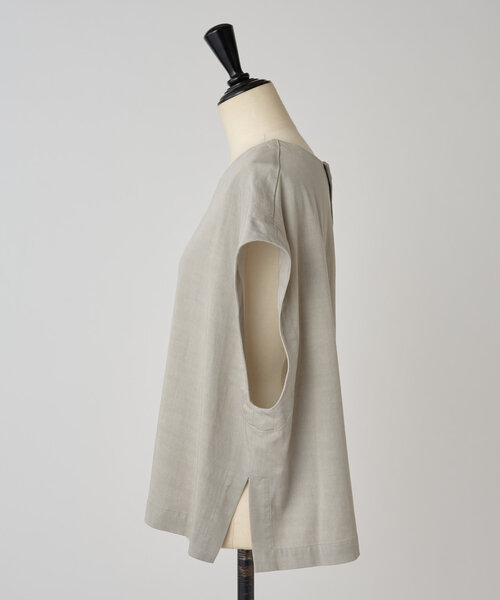 ブラウス シャツ ショートベスト レディース