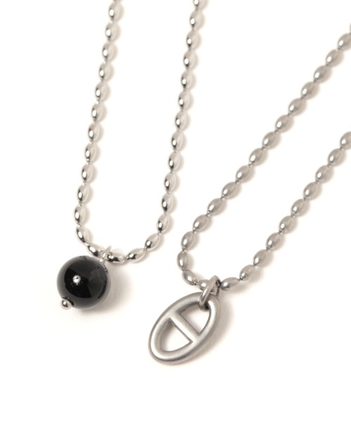 GLOBAL WORK（グローバルワーク） ネックレス UNISEX/ステンレスプチ