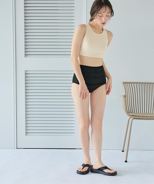 SEA DRESS 水着 4点セット/半袖Tシャツ×ショートパンツ×ビキニ