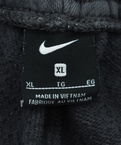 NIKE　スウェットパンツ　ブラック　刺繍　ロゴ　コットン　ポリエステル カーゴパンツ 裏起毛 スウェット ロゴ刺繍 ボトムス ロング