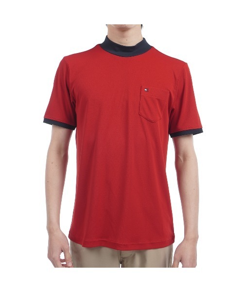 TOMMY HILFIGER GOLF エッセンシャル 半袖モックネックシャツ