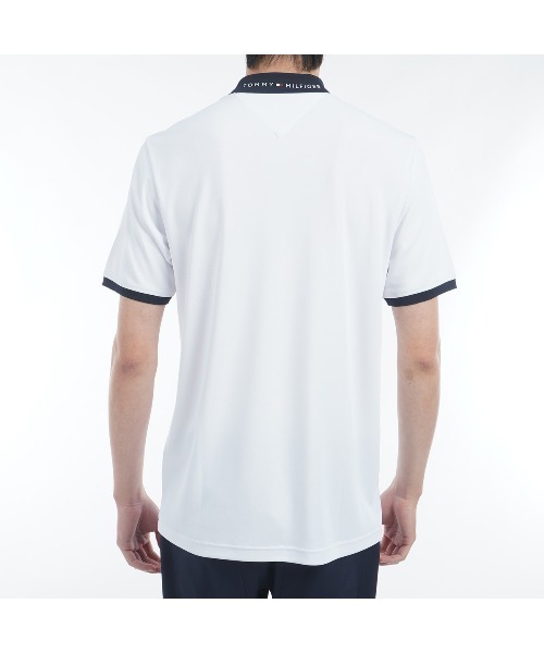 エッセンシャル 半袖モックネックシャツ メンズ TOMMY HILFIGER GOLF エッセンシャル 半袖モックネックシャツ
