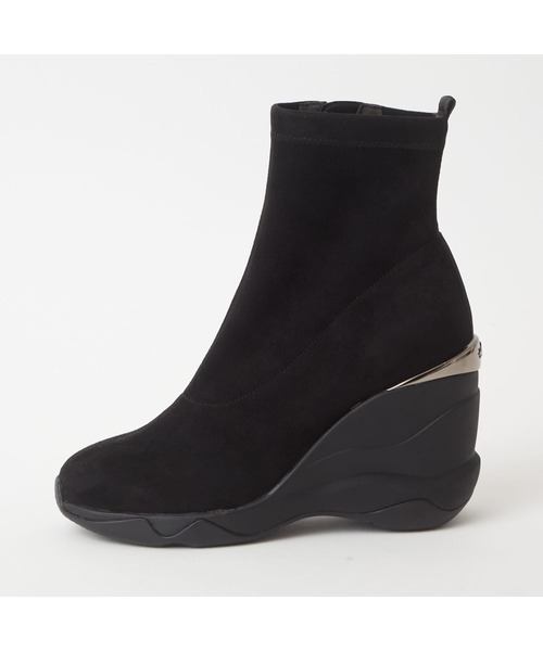 【新品未使用】DIANA ダイアナ ショートブーツ 23.5 diana（プラスダイアナ） ショートブーツ 23.5cm ブラック レディース