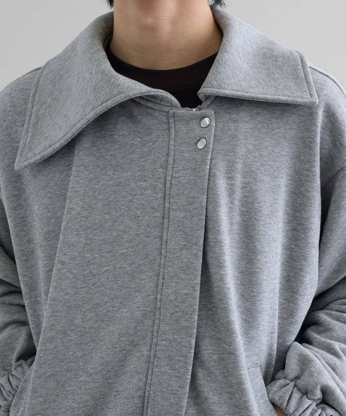 ブルゾン アウター 「EPNK」Asymmetry collar blouson 