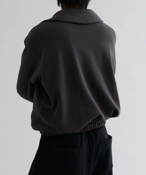 ブルゾン アウター 「EPNK」Asymmetry collar blouson 