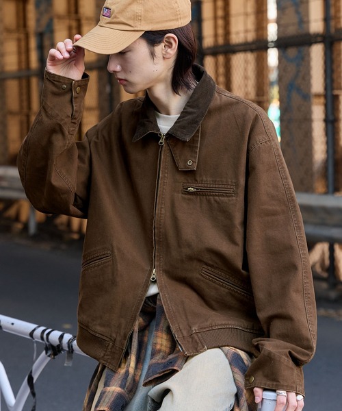 MONO-MART（モノマート） ブルゾン アウター 2WAYヴィンテージライク
