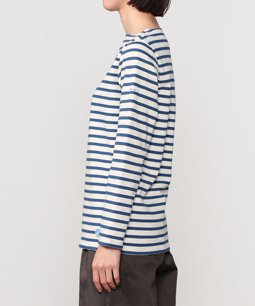 tシャツ ORCIVAL | コットンロード フレンチバスクシャツ WOMEN レディース ORCIVAL tシャツ | コットンロード フレンチバスクシャツ WOMEN