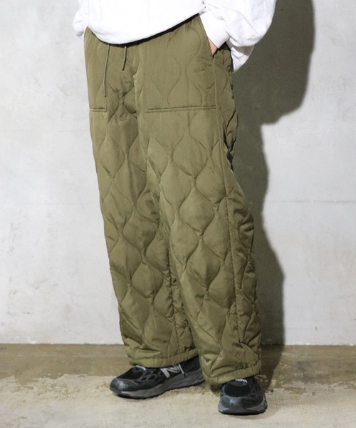 TAION（タイオン） パンツ MILITARY WIDE DOWN PANTS ミリタリー