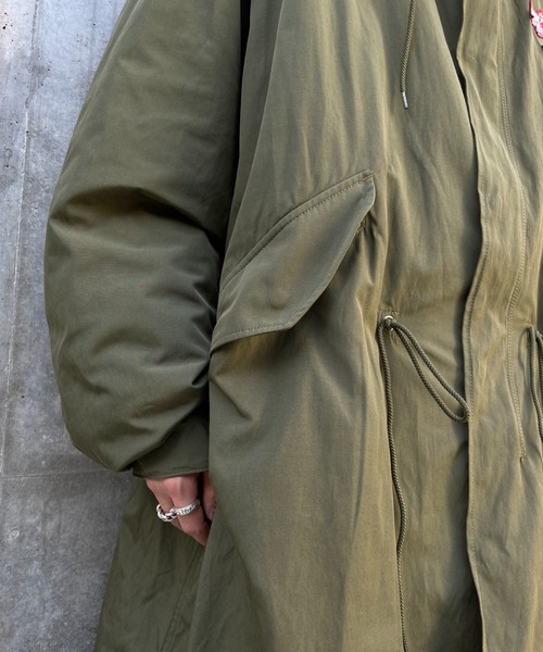 「WHO'S WHO gallery」 「SOURCREAM」モッズコート FREE カーキ メンズ_画像6