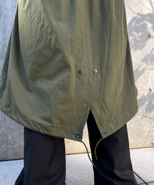「WHO'S WHO gallery」 「SOURCREAM」モッズコート FREE カーキ メンズ_画像9