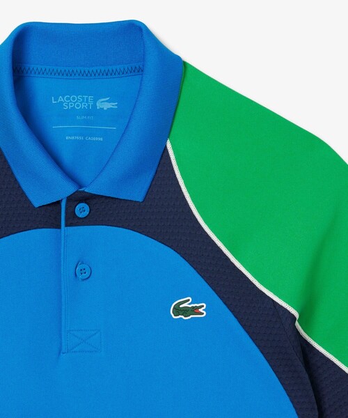 ラコステ ポロシャツ L 水色 ウルトラドライ 新品タグ付 人気 定番 LACOSTE 『L.12.12』定番半袖ポロシャツ （サックスブルー