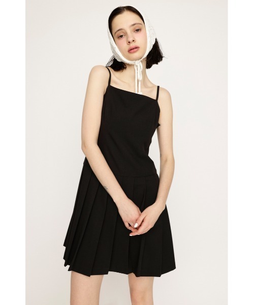 SLY ワンピース PLEATS CAMI S/OP プリーツ キャミ ショート