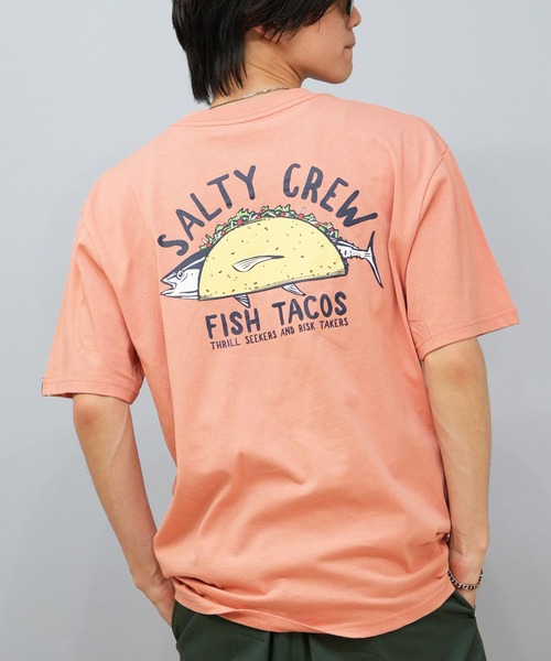 (取寄) ソルティ クルー レディース ファン イン ザ サン クルー Salty Crew women Fun In The Sun Crew Athletic Heather SALTY CREW tシャツ SALTY CREW/ソルティークルー 半袖Tシャツ バック