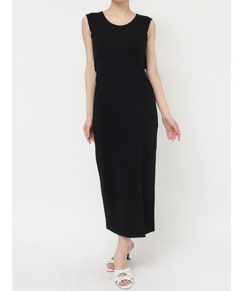 SEZANE バックオープンスリットワンピ バックオープンスリットワンピース[品番：MKSW0057052]｜RESEXXY