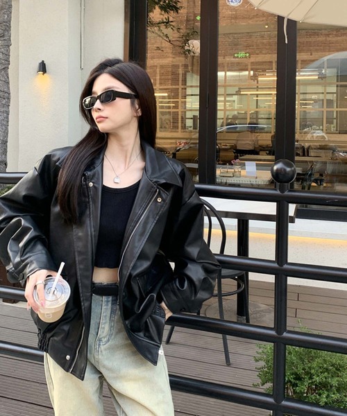 「Bifrost」 「Doula Doula」ブルゾン M ブラック レディース_画像5