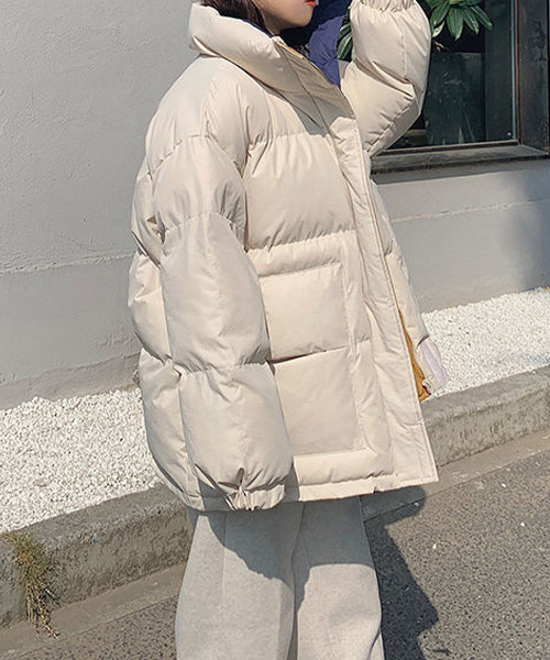 c.u.l 中綿ブルゾン X-LARGE アイボリー レディース : ZOZOTOWN Yahoo