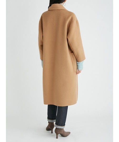 Mila Owen ベージュ コート ミラ オーウェン Mila Owen ロングトレンチコート （ベージュ） -靴