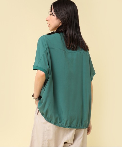 ブラウス シャツ B2887 リブコンビヘムバルーンプルオーバー レディース RNA-N ブラウス シャツ B2887 リブコンビヘムバルーンプル
