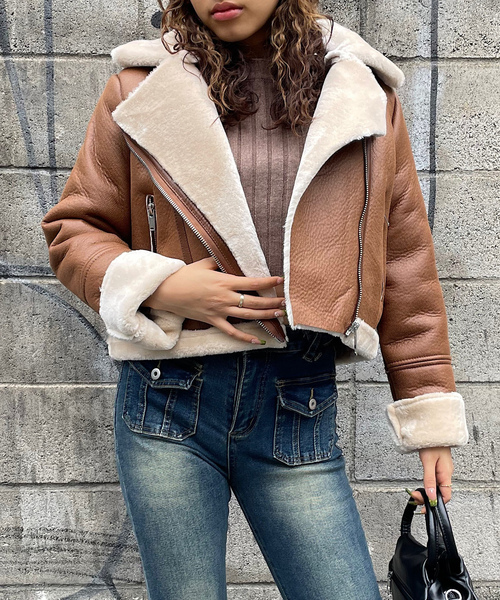 「ROGER AND RAW」 ブルゾン FREE ブラック レディース_画像7