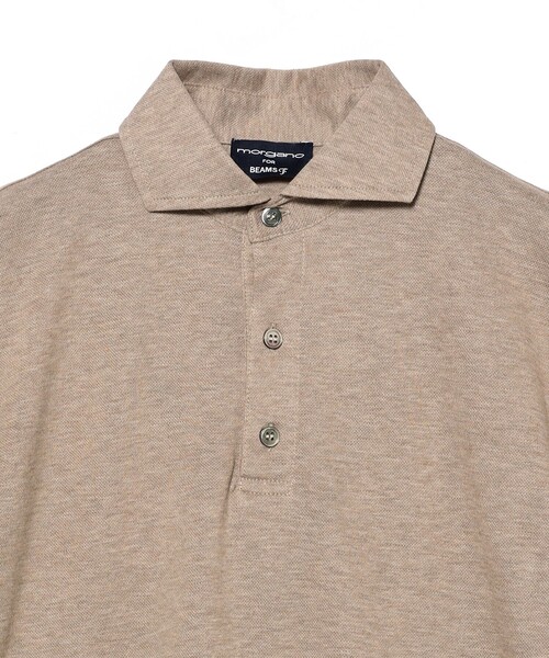 未使用【別注】MORGANO / コットン ショートスリーブ ニット ポロシャツ 今、売れているニットポロ〈MORGANO〉｜ビームス 銀座｜BEAMS