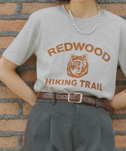 tシャツ MIXTA/ミクスタ REDWOOD SS CREWNECK T-SHIRTS Tシャツ レディース メンズ