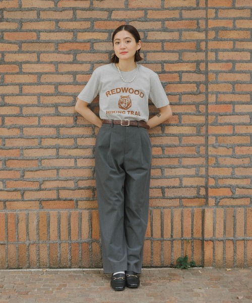 ミクスタ REDWOOD SS CREWNECK T-SHIRTS Mixta 2025春夏新作 レディース メンズ 国内正規品 MIXTA tシャツ MIXTA/ミクスタ REDWOOD SS CREWNECK T-SHIRTS T