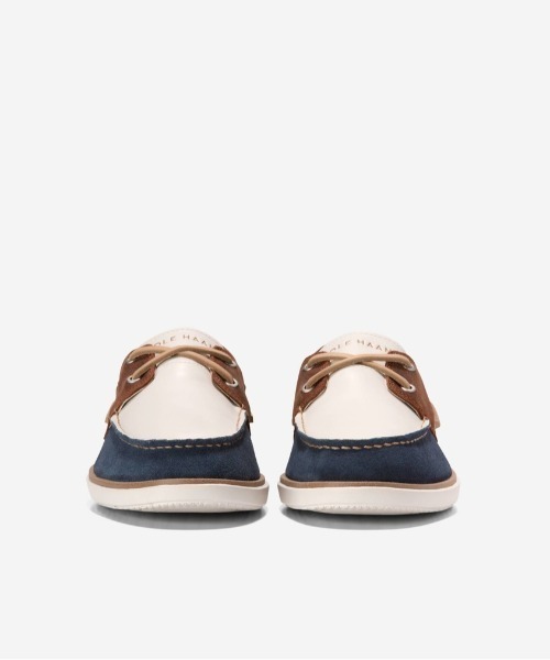 新品！COLE HAAN コールハーン モカシン・デッキシューズ ダークブラウン COLE HAAN（コールハーン） デッキシューズ グランドプロ ウィンド