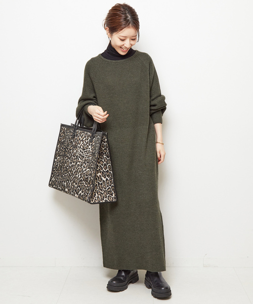 新品同様☆スピックアンドスパン☆ニットワンピース Spick＆Span（スピック アンド スパン） 「Spick & Span」 ニット