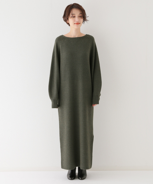 新品同様☆スピックアンドスパン☆ニットワンピース Spick＆Span（スピック アンド スパン） 「Spick & Span」 ニット