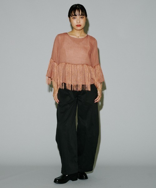 お値下げ中＊ Loungedress コクーンチノパンツ LOUNGEDRESS（ラウンジドレス）の「コクーンチノパンツ