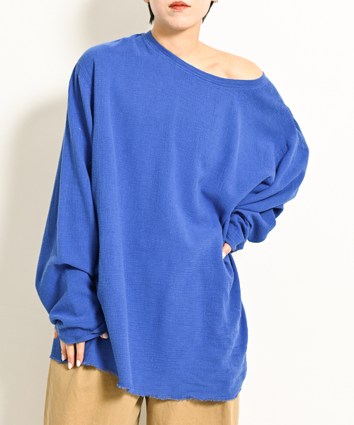 CITYSHOP（シティショップ） ブラウス シャツ 「追加」ASA/C BIO WASH