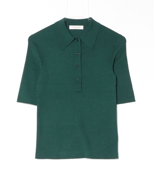 「Demi-Luxe BEAMS」 半袖ニット ONE SIZE グリーン レディース