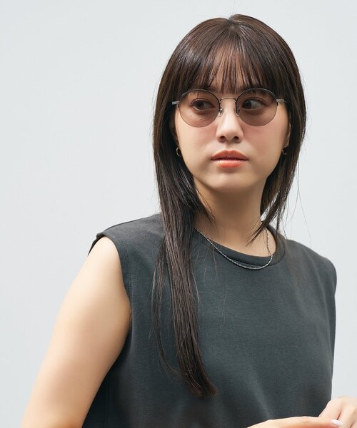 UNITED ARROWS サングラス Zoff｜UNITED オーバル型 サングラス