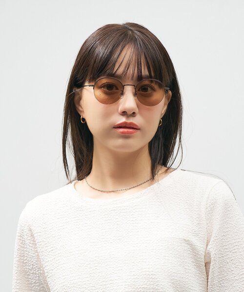 UNITED ARROWS サングラス Zoff｜UNITED オーバル型 サングラス