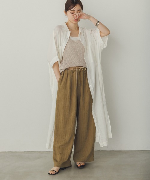 Noia シャツワンピース ドルマンシャツワンピース : ZOZOTOWN