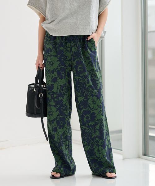 JOURNAL STANDARD relume パンツ 「追加3」コントラストフラワー