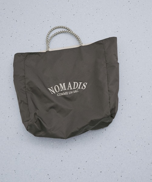 ノマディス　NOMADIS トートバッグ チャコールグレー ノマディス NOMADIS トートバッグ チャコールグレー バッグ